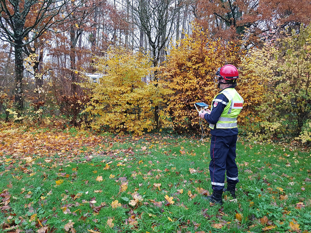 pilote de drone