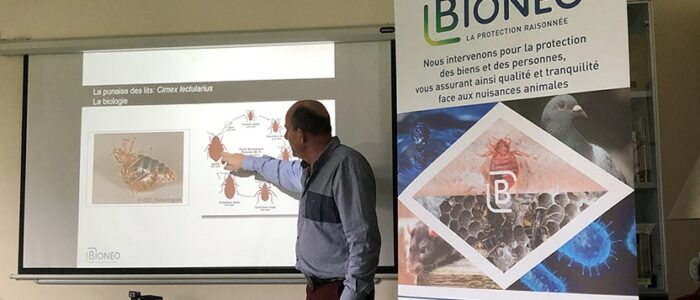 Bioneo - Spécialiste de la lutte raisonnée contre les nuisibles Bioneo est un expert de la lutte raisonnée contre les nuisibles et animaux envahissants dans toute la région Pays de la Loire