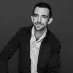 Edouard Giraudet Technicien Bioneo Photo noir et blanc d'Edouard Giraudet, technicien équipe BIONEO